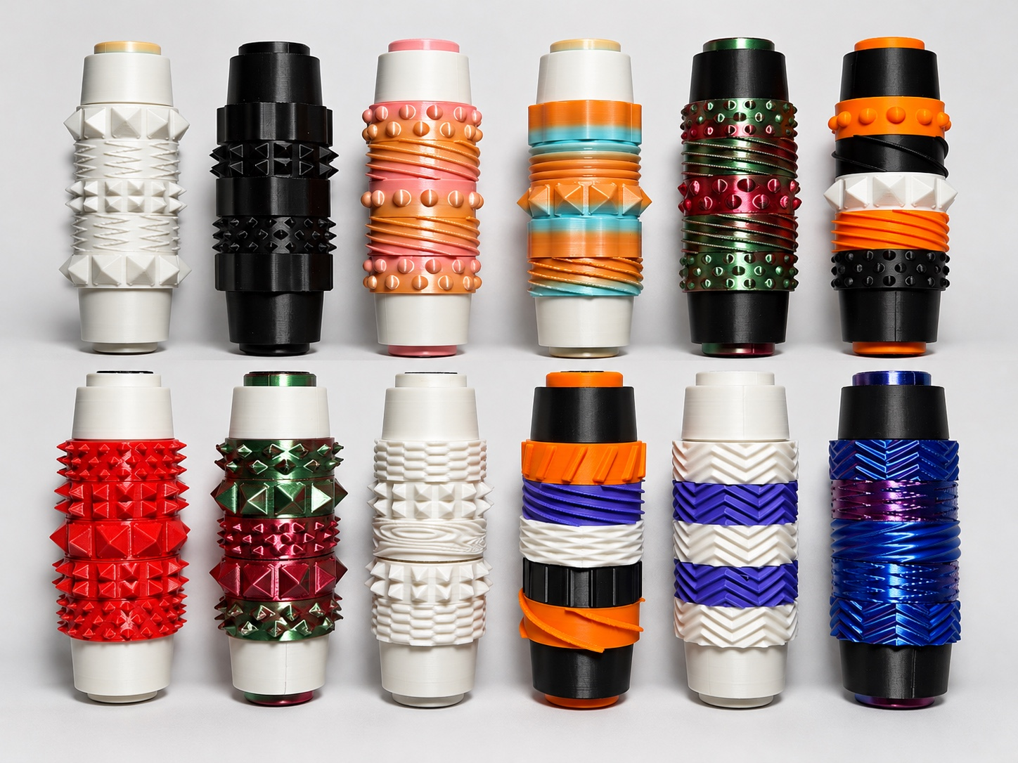 Actual assembled StimStack fidgets